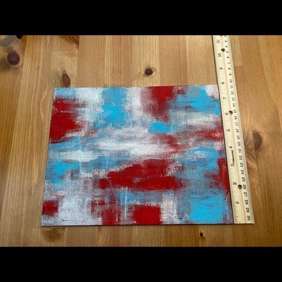 New Original Signed Artwork Abstract Painting - Picture 3 of 5